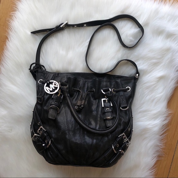 Michael Kors Large Milo Biker Bag - Picture 2 of 8